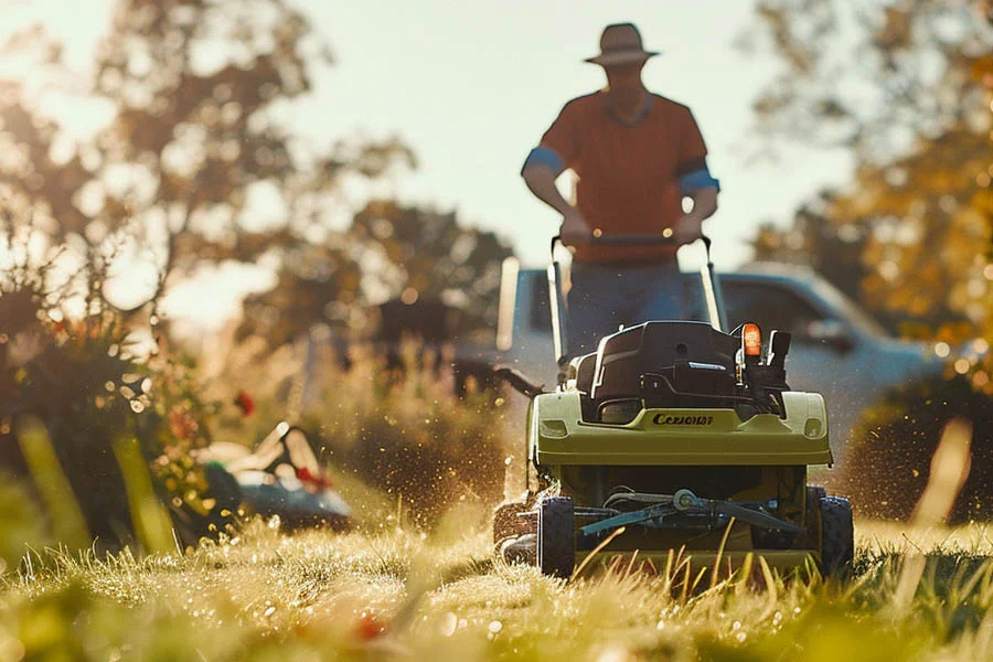 mini lawnmower